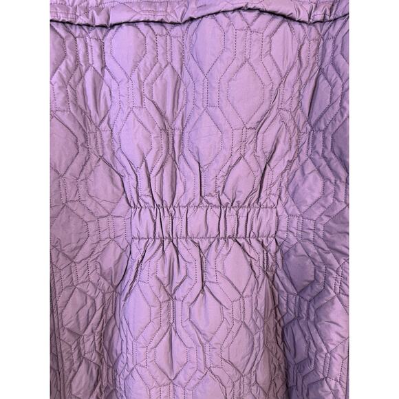 NWT Woman's Lands' End Quilted Insulated Barn Jacket Size 3X/24W-26W Purple - Picture 10 of 14